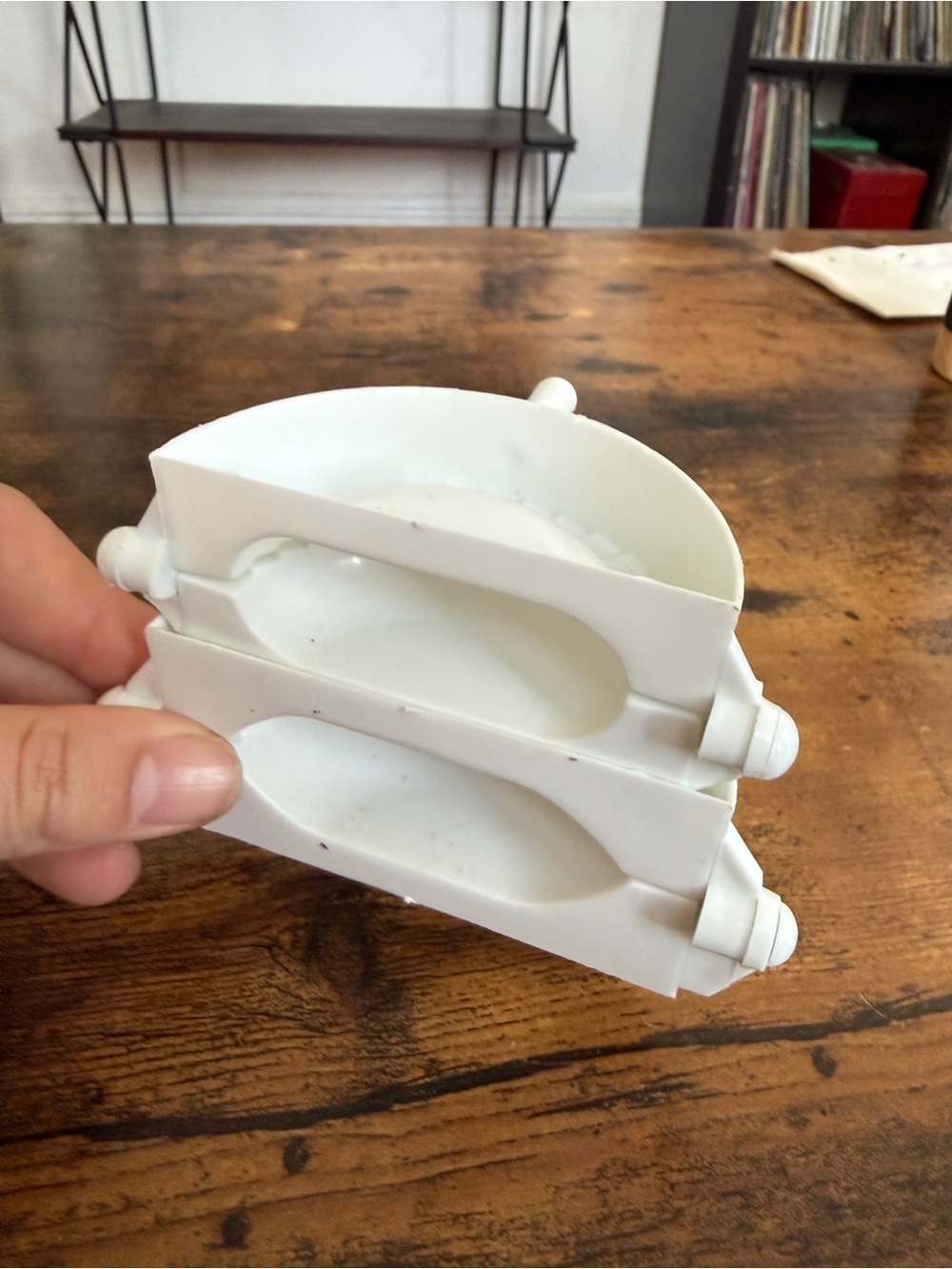 generic white plastic dumpling and empanada presses - Picture 9 of 9